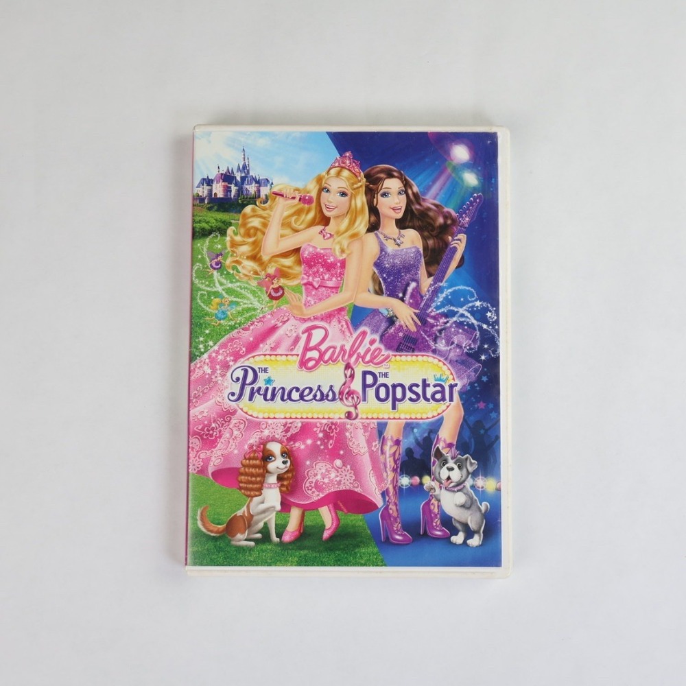 Barbie The Princess & the Popstar DVD 2012 Musical Animated Movie Universal